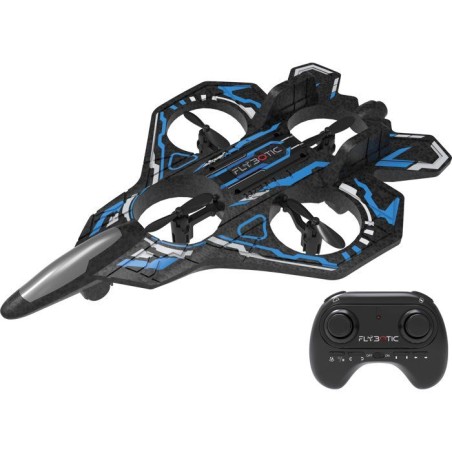 Avion radiocommandé - Silverlit – Flybotic - Turbo Plane – 2-en-1 avec looping 360° – 2.4 GHz