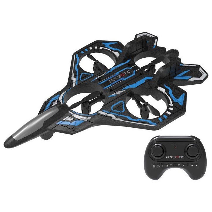 Avion radiocommandé - Silverlit – Flybotic - Turbo Plane – 2-en-1 avec looping 360° – 2.4 GHz Avion radiocommandé - Silverlit – Flybotic - Turbo Plane – 2-en-1 avec looping 360° – 2.4 GHz