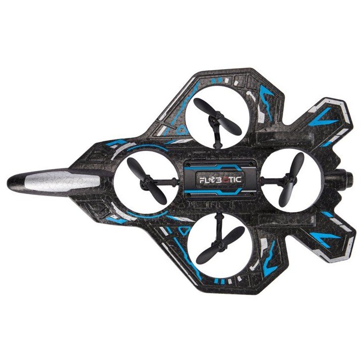 Avion radiocommandé - Silverlit – Flybotic - Turbo Plane – 2-en-1 avec looping 360° – 2.4 GHz Avion radiocommandé - Silverlit – Flybotic - Turbo Plane – 2-en-1 avec looping 360° – 2.4 GHz