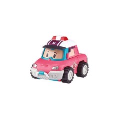 Figurine robot 10 cm - Silverlit – Robocar Poli – Véhicule Transf