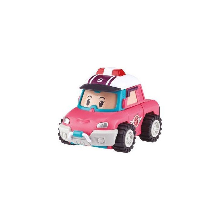 Figurine robot 10 cm - Silverlit – Robocar Poli – Véhicule Transformable Sandy 2-en-1 Figurine robot 10 cm - Silverlit – Robocar Poli – Véhicule Transformable Sandy 2-en-1