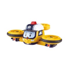 Figurine robot drone 10 cm - Silverlit – Robocar Poli – Véhicule