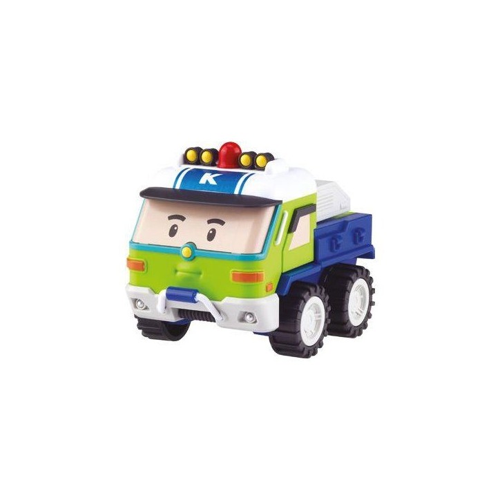 Figurine robot 10 cm - Silverlit – Robocar Poli – Véhicule Transformable Keaton 2-en-1