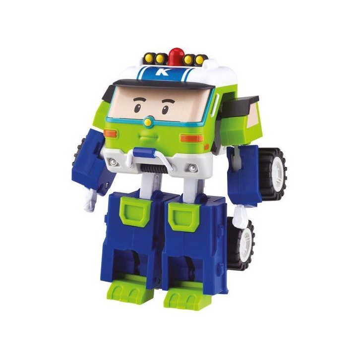 Figurine robot 10 cm - Silverlit – Robocar Poli – Véhicule Transformable Keaton 2-en-1