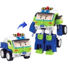 Figurine robot 10 cm - Silverlit – Robocar Poli – Véhicule Transf