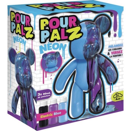 Kit créatif peinture - Silverlit – Pour Palz - Animaux Néon