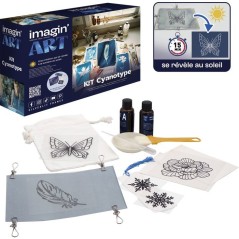 Kit de création artistique - Silverlit – Imagin'Art - Kit Cyanotype