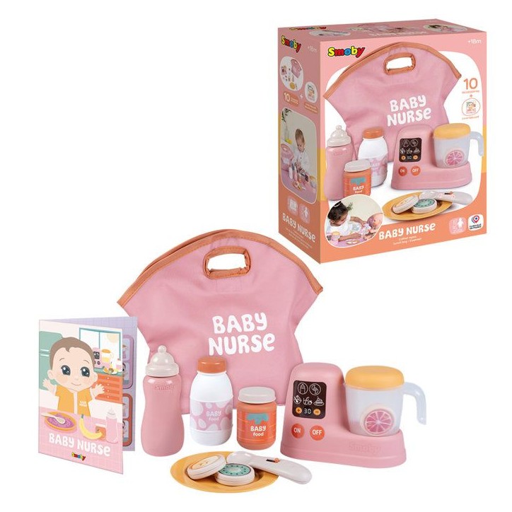 Smoby - Coffret Repas - Baby Nurse - Des 18mois