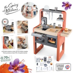 Cuisine pour enfant - Smoby - Modele Safran - Des 3 ans - Accessoires