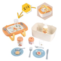 Smoby - Winnie l'ourson - Panier Pique Nique 2en1 - Des 2ans