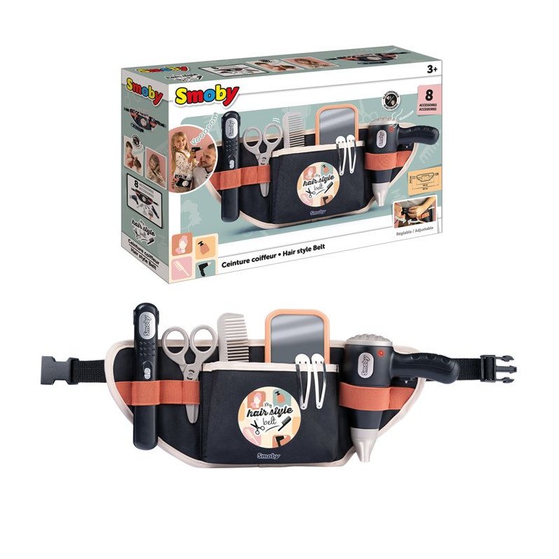 Smoby - My Hair Style Ceinture Coiffure - Des 3 ans - Fabriqué en Fra