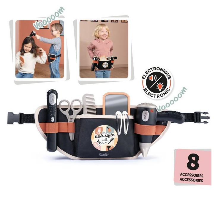 Smoby - My Hair Style Ceinture Coiffure - Des 3 ans - Fabriqué en France