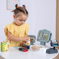 Smoby - Grande Caisse Enregistreuse - Des 3 ans - 30 accessoires - Fab