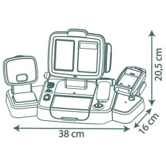 Smoby - Grande Caisse Enregistreuse - Des 3 ans - 30 accessoires - Fab