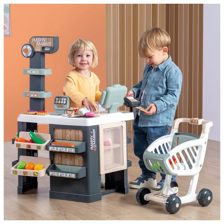 Smoby - Smarty Market - Des 3ans - Fabriqué en France