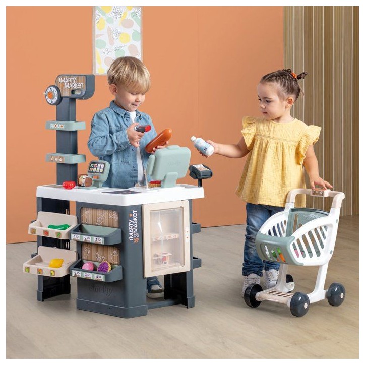 Smoby - Smarty Market - Des 3ans - Fabriqué en France