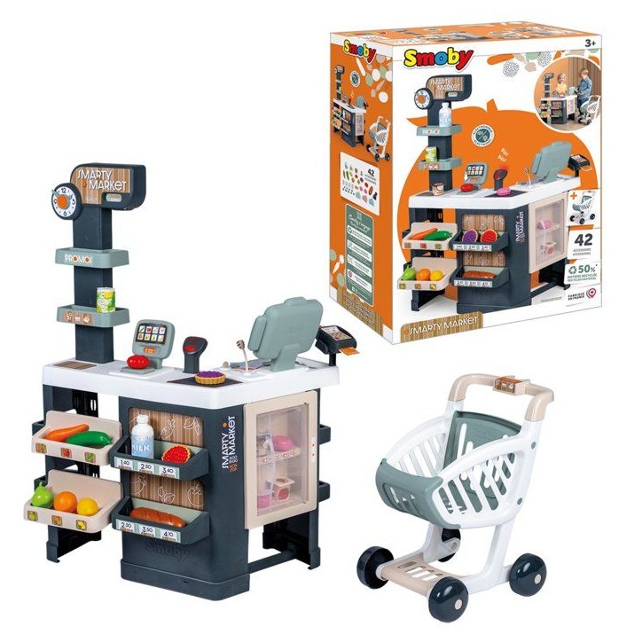 Smoby - Smarty Market - Des 3ans - Fabriqué en France