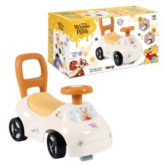 Porteur Auto - Smoby - Winnie l'ourson - Des 10 mois - Fabriqué en Fr