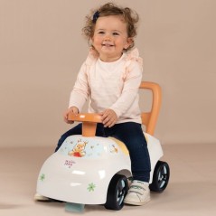 Porteur Auto - Smoby - Winnie l'ourson - Des 10 mois - Fabriqué en France