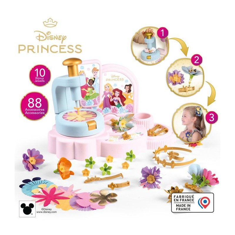 Smoby - Disney Princesse - Studio Bijoux Fleurs- Des 3 ans