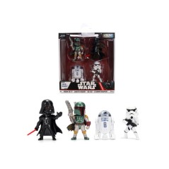 Jada - Figurines Star Wars - 6cm - Set 4 pieces
