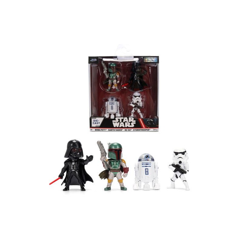 Jada - Figurines Star Wars - 6cm - Set 4 pieces