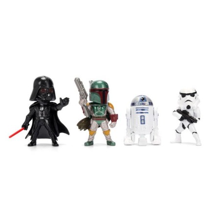 Jada - Figurines Star Wars - 6cm - Set 4 pieces
