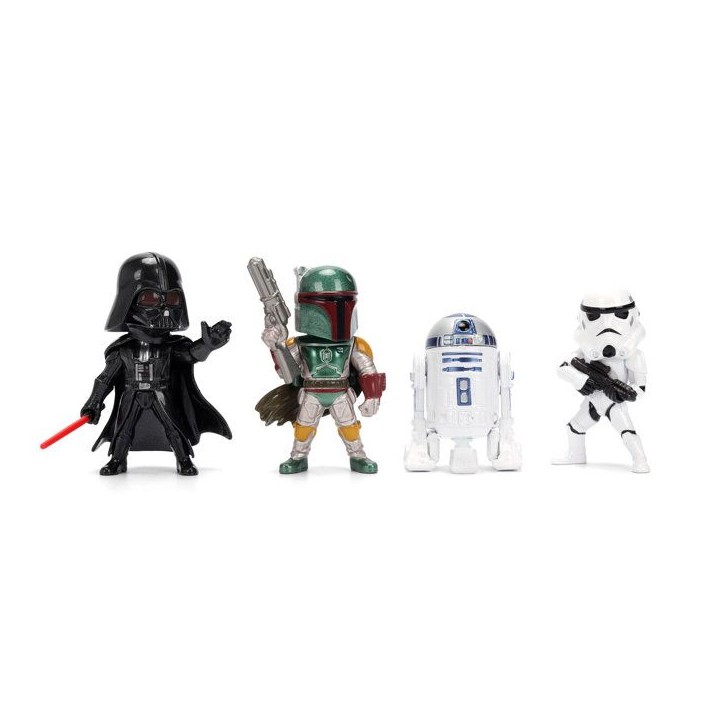 Jada - Figurines Star Wars - 6cm - Set 4 pieces