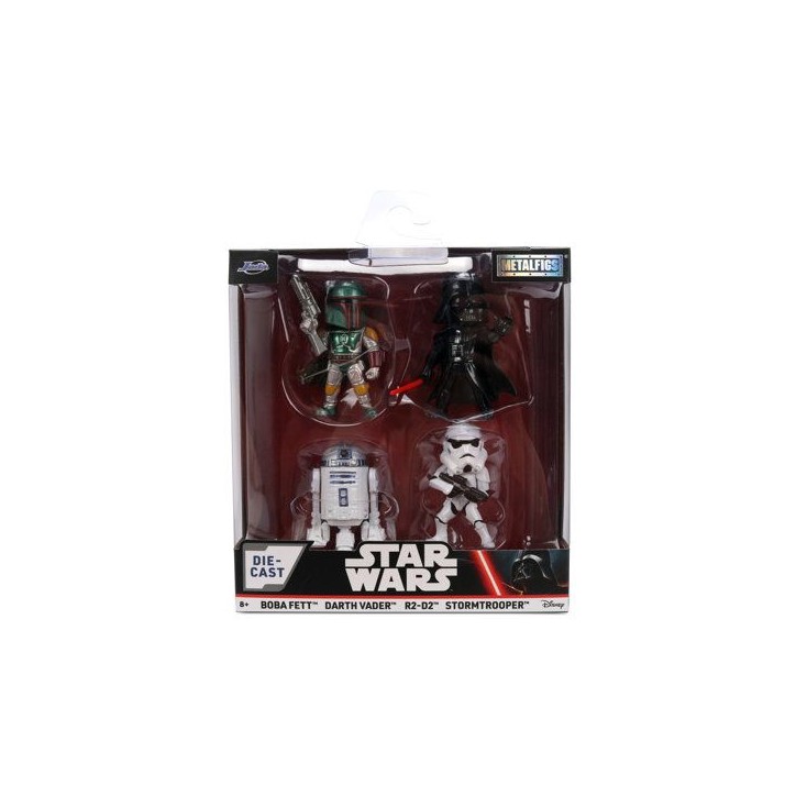 Jada - Figurines Star Wars - 6cm - Set 4 pieces