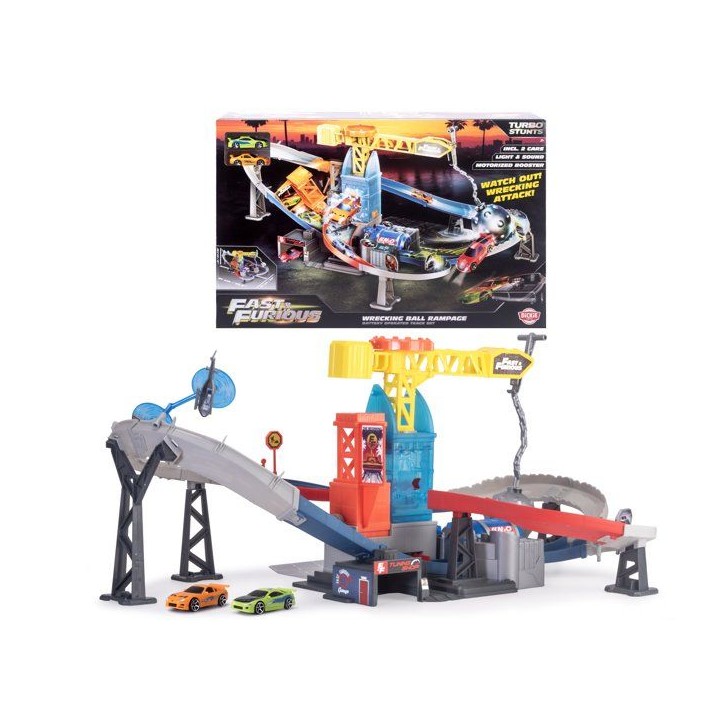 Dickie - Fast&Furious - Piste boule de démolition - Des 3 ans