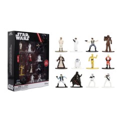 Jada - Figurines Star Wars - 4cm - Set 12 pieces