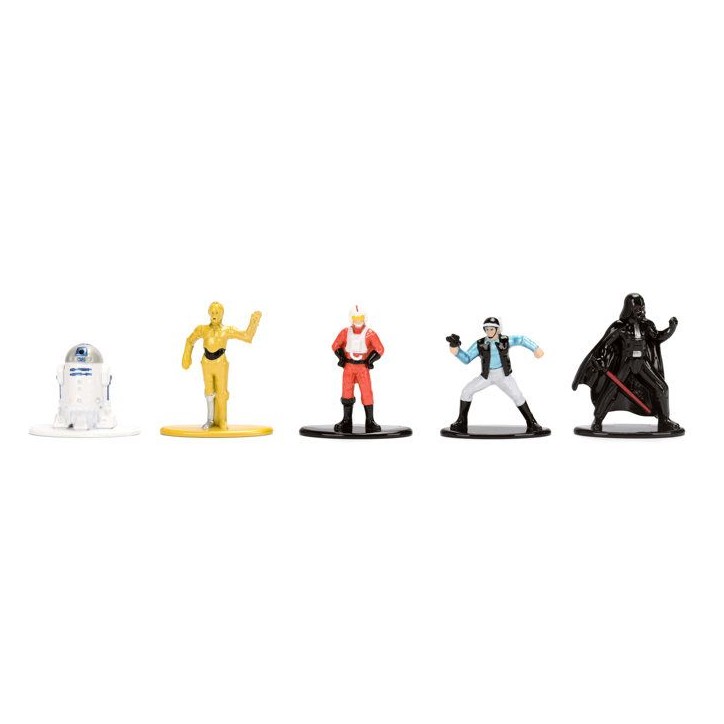 Jada - Figurines Star Wars - 4cm - Set 12 pieces