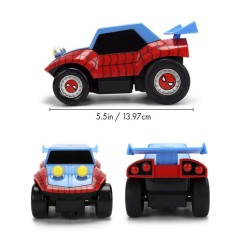 Jada - Figurine - Marvel Radiocommandé - Spiderman Buggy 1/32- Des 2