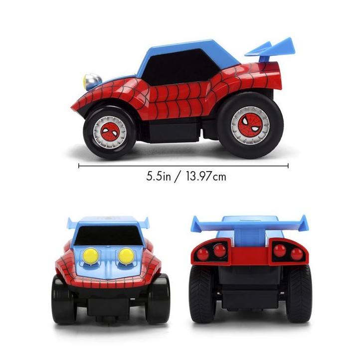 Jada - Figurine - Marvel Radiocommandé - Spiderman Buggy 1/32- Des 2 ans