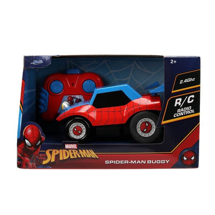 Jada - Figurine - Marvel Radiocommandé - Spiderman Buggy 1/32- Des 2 ans