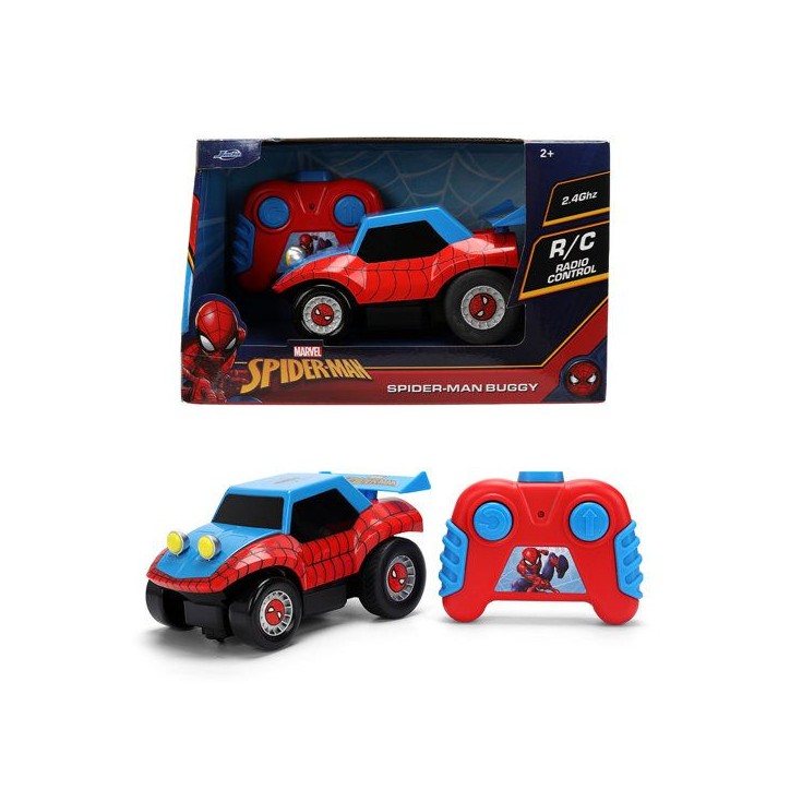 Jada - Figurine - Marvel Radiocommandé - Spiderman Buggy 1/32- Des 2 ans