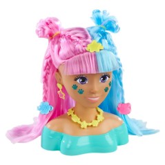 Tete a Coiffer - Kawaii Hi - Simba - Cheveux bicolores longs, doux et faciles a coiffer. - Des 4 ans