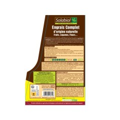 Engrais complet liquide - SOLABIOL - 2,5 L - Jusqu'a 250 L de solution
