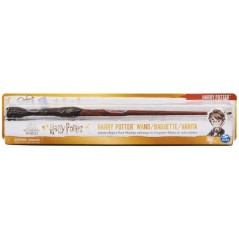 SPINMASTER Wizarding World Baguette Harry Potter - Réplique 30 cm, carte d'entraînement aux sorts incluse - Des 6 ans
