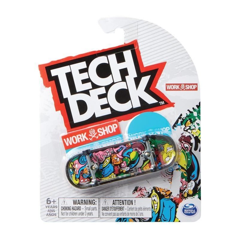 Finger skate - Spin Master - Tech Deck Pack 1 - Pour enfant a partir d