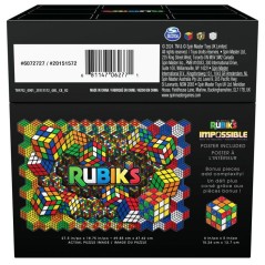 Puzzle Impossible 604 Pieces Lenticulaires Rubik's - 2 Puzzles en 1 -