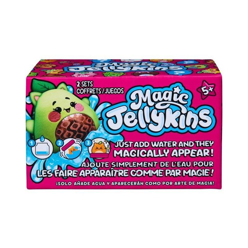 Pack de 2 Peluches Surprises Magic Jellykins - a Faire Grandir dans l'
