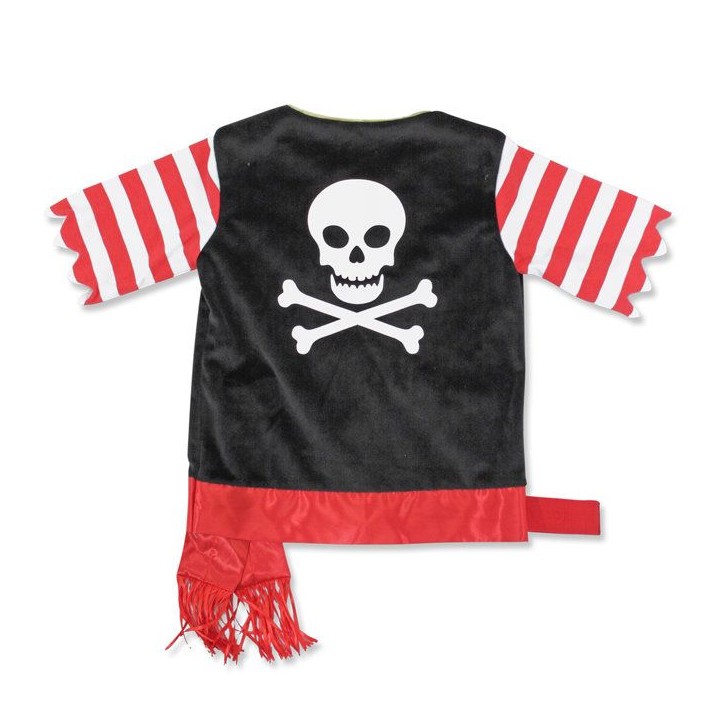 Déguisement de Pirate avec Accessoires Melissa & Doug - Veste + Chapeau + Épée - SPIN MASTER - De 3 a 6 ans