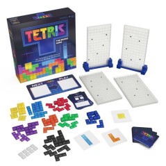 Tetris - Le Jeu de Stratégie Familial - 2 a 4 Joueurs - SPIN MASTER - A partir de 8 ans