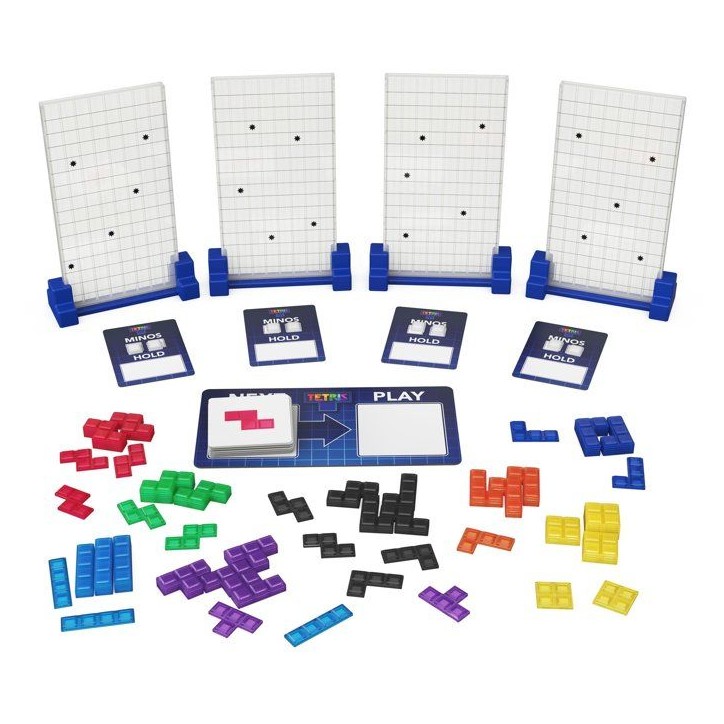Tetris - Le Jeu de Stratégie Familial - 2 a 4 Joueurs - SPIN MASTER - A partir de 8 ans