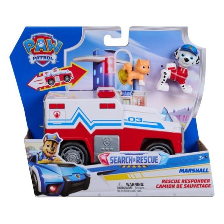 Véhicule et Figurine Search & Rescue Marcus La Pat' Patrouille - SPIN