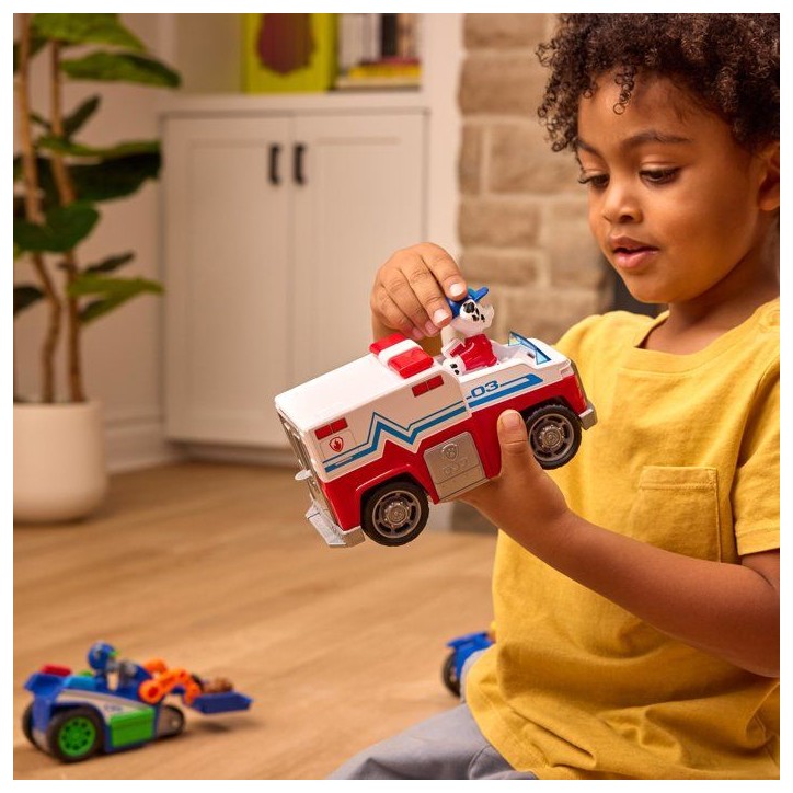 Véhicule et Figurine Search & Rescue Marcus La Pat' Patrouille - SPIN MASTER - A partir de 3 ans
