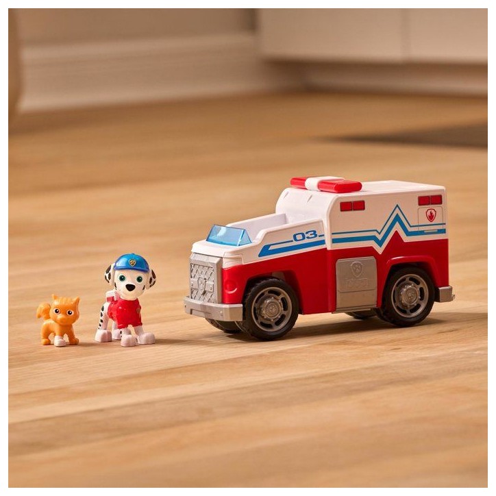 Véhicule et Figurine Search & Rescue Marcus La Pat' Patrouille - SPIN MASTER - A partir de 3 ans