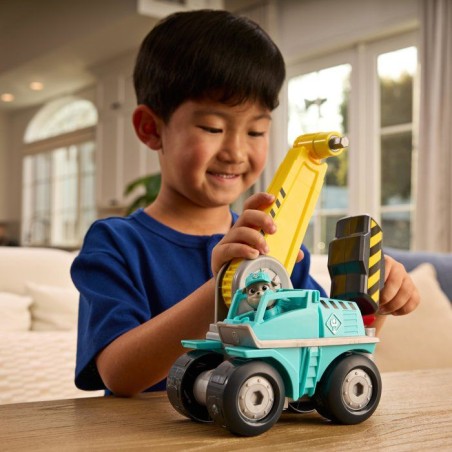SPINMASTER Ruben & Cie - Méga Véhicule Démolition Molly - Véhicule chantier + figurine + accessoires - Des 3 ans