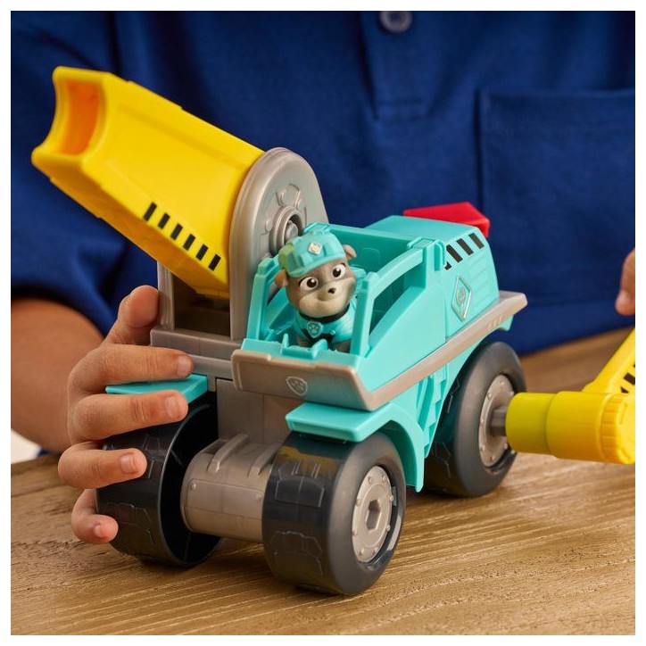 SPINMASTER Ruben & Cie - Méga Véhicule Démolition Molly - Véhicule chantier + figurine + accessoires - Des 3 ans